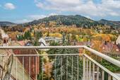 Ausblick Balkon DG - 8 Zimmer Einfamilienhaus in Baden-Baden