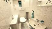 Gästetoilette im Keller - 