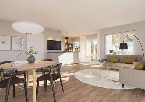 Innen-Visualisierung - 5 Zimmer Etagenwohnung zum Kaufen in Winnenden