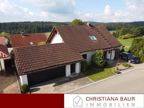 Ansicht - EINE OASE DER RUHE: Einfamilienhaus in Heinstetten