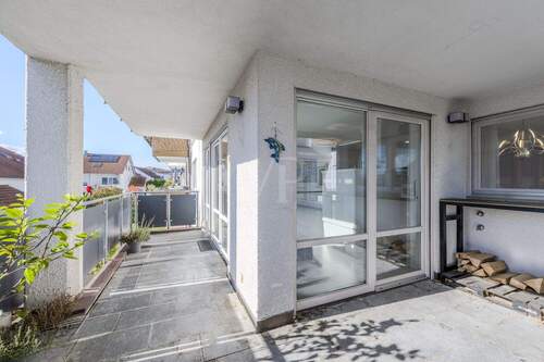 Balkon EG - Reihenendhaus mit 247,00 m² in Plochingen / Stumpenhof zum Kaufen