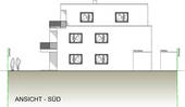 Ansicht Süd - Etagenwohnung mit 87,80 m² in Nürnberg / Laufamholz zum Kaufen