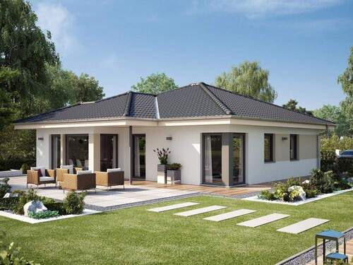 Bild 1 - Ihr Traumhaus auf einer Ebene: Bungalow mit Wohlfühlgarantie! 18 Monate Festpreisgarantie!