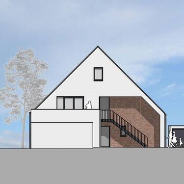 Südfassade - 3 Zimmer Terrassenwohnung zum Kaufen in Kaarst