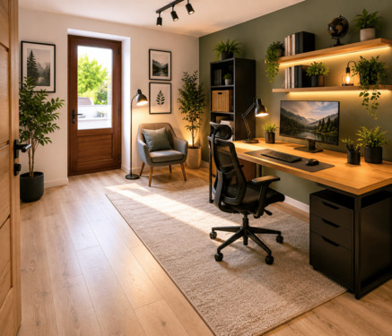 Arbeitszimmer animiert - 