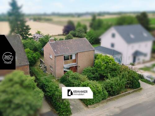 Titelbild - Meerbusch-Nierst: Attraktives Bau-Grundstück mit Blick ins Grüne