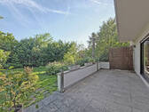Blick von der Terrasse - 3 Zimmer Einfamilienhaus in Starnberg / Hadorf