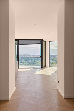 Blick vom Eingang auf den Wohnbereich - 