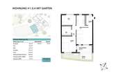 Wohnung H1.0.4 mit Garten - 