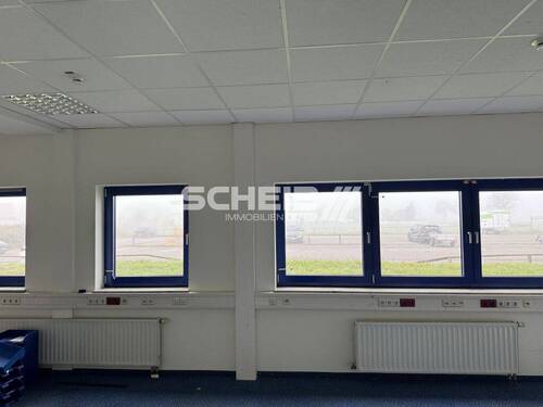 Sicht auf die Stellplätze - 