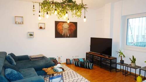 Wohnbereich - 3 Zimmer Etagenwohnung zur Miete in Düsseldorf