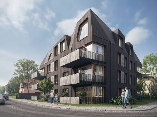 Visualisierung - Moderne 3 Zimmer-Wohnung in Radebeul zum Kauf 