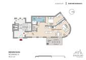 Wohnungsgrundriss - 