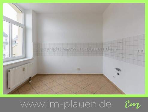 Küche - Perfekte 3-Zimmer-Wohnung für Alleinerziehende - Nahe der Friedrich-Rückert-Schule in Plauen