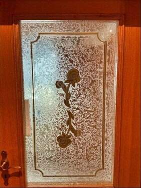 Glasteil in den Türen - 