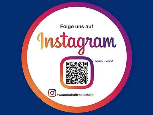 QR-Code zum Instagram Profil - Grundstück zum Kaufen in Rosengarten