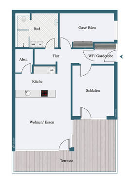 6. Obergeschoss - 