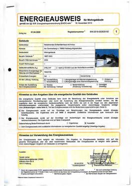Energieausweis aktuell.jpg - Mehrfamilienhaus, Wohnhaus zum Kaufen in Feldberg