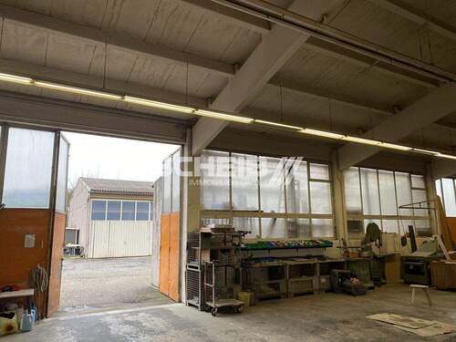 Zugang mit Falttor - 