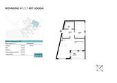 Wohnung H1.1.1 mit Loggia - 