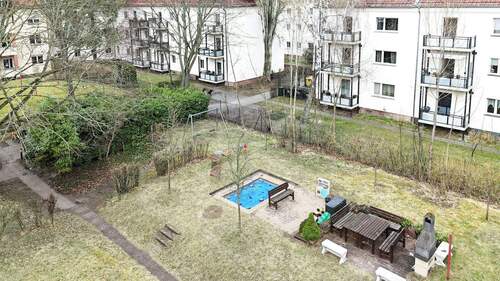 Begrünter Innenhof - 