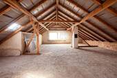 Dachboden große Ausbaureserve - 