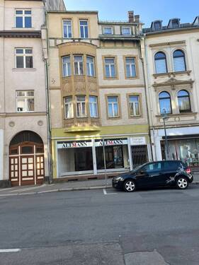 Aussenansicht.jpg - Mitten in der Stadt, Mehrfamilienhaus in Werdau.