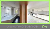 Küche - WEST-Balkon - zwei Zimmerwohnung zur Miete + EBK + Laminat + Bad mit Wanne -
