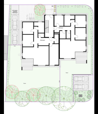 Freiflächen - Etagenwohnung mit 130,00 m² in Nürnberg zum Kaufen