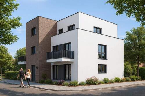 Außenansicht - 3 Zimmer Etagenwohnung zum Kaufen in Beckum