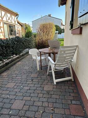 sonnige Terrasse - 