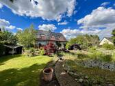 Blick aus dem Garten - 5 Zimmer Einfamilienhaus in Isernhagen
