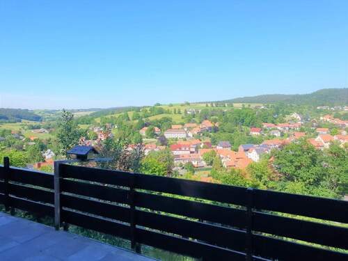 Aussicht - Kleines Einfamilienhaus mit Baugrundstück und traumhaftem Ausblick