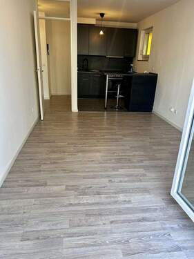 Wonhbereich inkl. Küche - Terrassenwohnung mit 43,50 m&sup2; in Berlin zum Kaufen