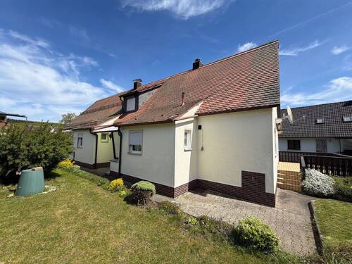 Hinterhaus mit Terrasse - 