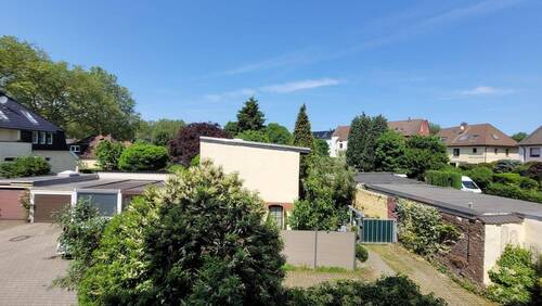 Ausblick vom Balkon - 