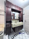 Badezimmer mit Wanne - 