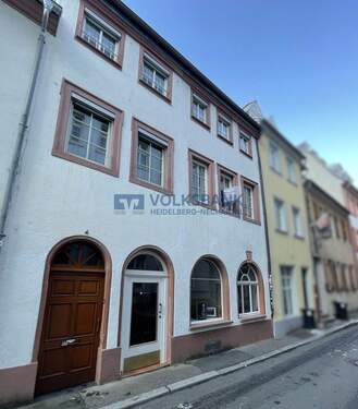Hausansicht - Heidelberg Altstadt: Sehr charmantes Einfamilienhaus mit kleiner BüroLadeneinheit