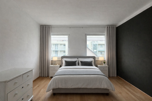 Schlafzimmer_visualisiert - Etagenwohnung mit 101,80 m&sup2; in Erlangen zum Kaufen