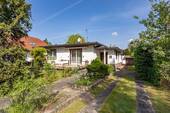 Vorderansicht - Bungalow mit großem Garten nahe des Zeuthener Sees