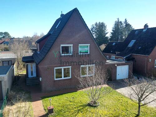 Objektansicht - Charmanter Klinkerbau mit großzügiger Terrasse und Garage in Cuxhaven-Groden