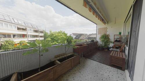 Balkon - 3 Zimmer Etagenwohnung in Ratingen