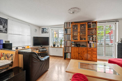 Wohnzimmer - 3 Zimmer Etagenwohnung in Tettnang