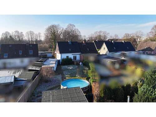 Rückansicht des Hauses - 