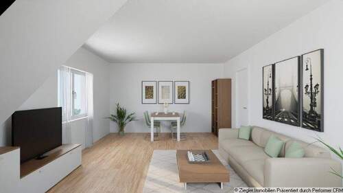 23b DG Wohn- und Essbereich B Visualisierung - 