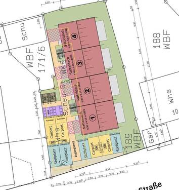 Lageplan - Grundstück zum Kaufen in Balingen