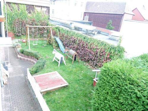 Der Garten zur Mitbenutzung - 4 Zimmer Etagenwohnung in Northeim