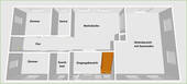 Erdgeschoss - Achtung - KEIN Maßstab, dient nur zur Orientierung - 