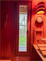 Sauna mit Blick in den Garten - 