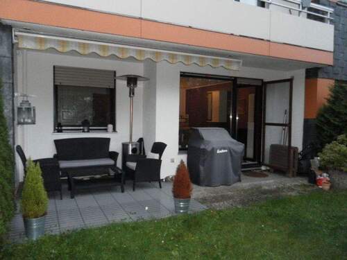 Terrasse - Für Anleger und jedes Alter! Gepflegte, sicher vermietete 2 Zi.-Terrassenwohung